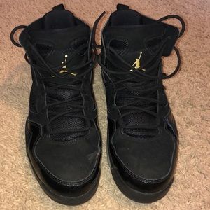 Black & Gold Jordan’s